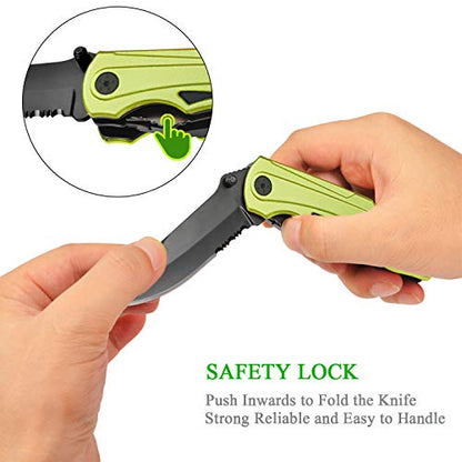 RoverTac 15-in-1 Pocket Multitool Knife - Folding Knife with Pliers, Bottle & Can Opener, Phillips Screwdriver + 9 Bits, Nylon Sheath - EDC Multi Tool for Camping, Hiking & DIY - Gifts for Men & Dad - style: Multi-Knife Pliers Green