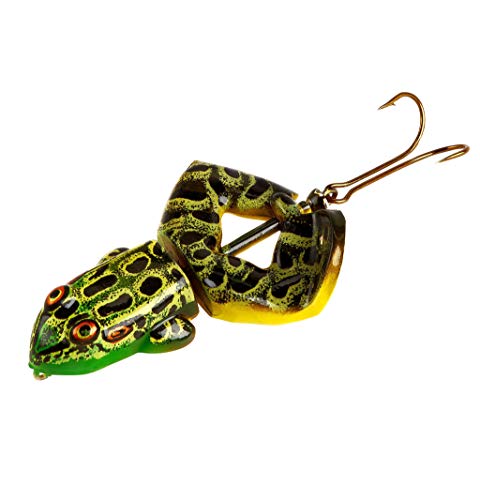 Rebel Lures Buzz'N Frog Topwater Buzzbait Fishing Lure, 2 1/2 Inch, 1/2 Ounce - color: Bullfrog