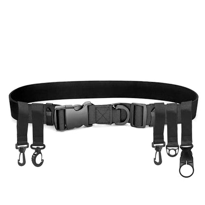 SAMSFX Adjustable Fishing Wader Belt Wading Belts for Surf Casting Kayak Fishing Accessories Waders Straps - color: Black - Only 1.5" Wader Belt (31" to 58")