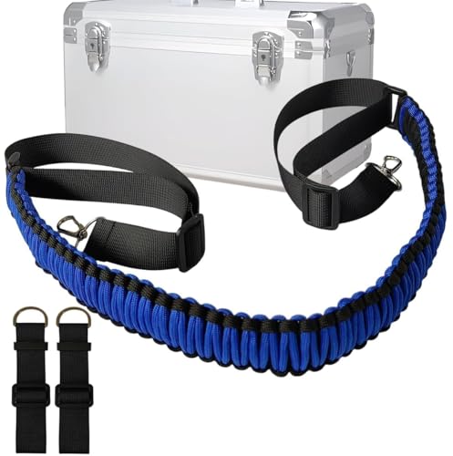 Paracord Lunchbox Strap - Adjustable 7.5qt Cooler Shoulder Sling, Handwoven Heavy Duty Paracord, Detachable & Stabilized with Swivel Buckle