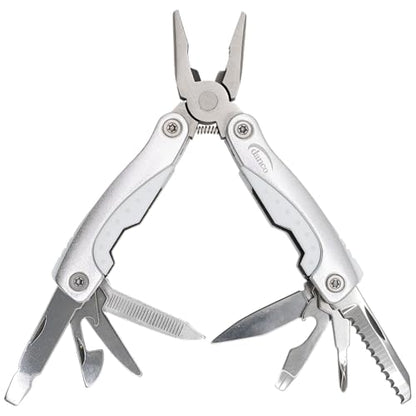danco ECO-1 Stainless Steel Fishing Multi-Tool – 10-in-1 Tool with Pliers, Wire Cutters, Knife, Screwdrivers, Compact, Rust-Resistant, Outdoors