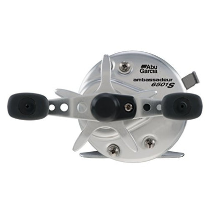 Abu Garcia Ambassadeur S Baitcast Round Fishing Reel - size: 6500, style: Left-handed