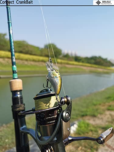 Crankbait Snaps & Snap Clips for Bass Lures, Duolock Snaps Fishing Freshwater, Duo Lock Fast Snaps Stainless Steel Higher Tensile Strength - size: SIZE0(45LB)50PCS