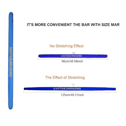 2 Pack Fishing Rod Sleeve Protective Cover Case Elastic 40'' - 50'' Fishing Pole Gloves Sock Holder Protector Thickened Scratch-Proof Rods Bag