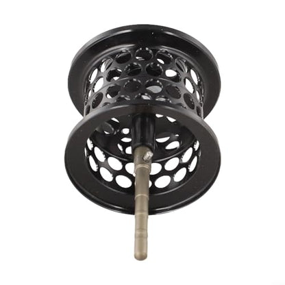 SV Floating Brake Bowl Spool for 24 Tatula 100 Reel, Lightweight Aluminum Alloy Part, Smooth Throwing Upgrade, 1.0 Line Capacity Bass - color: black