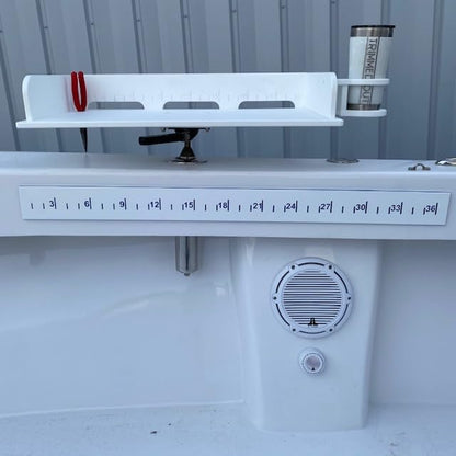 Starboard Fish Measuring Board, 36" Fish Bump Board, Fish Ruler for Boat, Convenient Measuring Tool