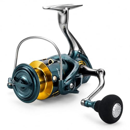 Spinning Fishing Reel – 33LBs Max Drag, 5.2:1 Gear Ratio, Water Resistant with 9+1 Corrosion-Resistant Bearings for Bass, Trout, Salmon Fishing - size: SA3000