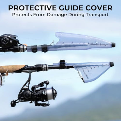 KastKing Megatron Titanium Telescopic Casting & Spinning Fishing Rods, IM7 Graphite Travel Rod with Titanium Solid Tip, Power Transition System, for Freshwater and Inshore Fishing - size: 6'6''- M- Fast, style: Spin