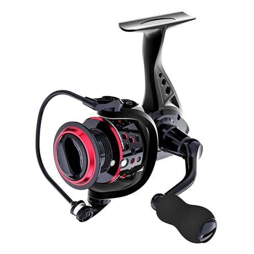 Ashconfish Spinning Reel, Saltwater Spinning Fishing Reels, Freshwater Fishing Reel, Ultra Lightweight Body, 8 Stainless Steel BB, 5.0:1 Gear Ratio, Max 17.6lbs Drag, Come with 109Yards Braided Line - style: Cf2000