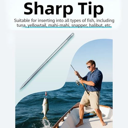 Fishing Fish Stringer Fish Needle Hook Stringer with Coated Stainless Steel Cable for Saltwater Freshwater - color: Pin Pattern, size: 1.5M
