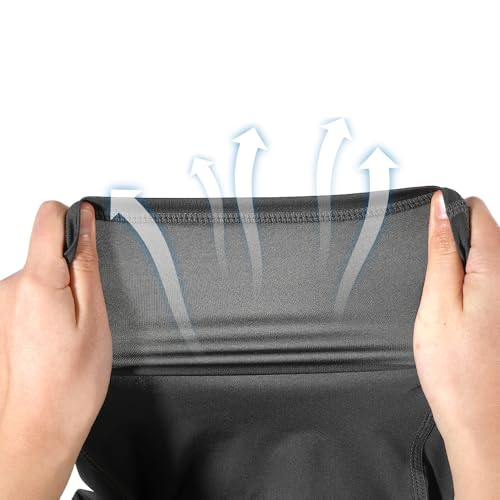 3-6Pcs Balaclava Face Mask, Ski Mask for Men Women, Lightweight UV Protection Hood Breathable Cycling Fish - color: 3pcs-3black-a