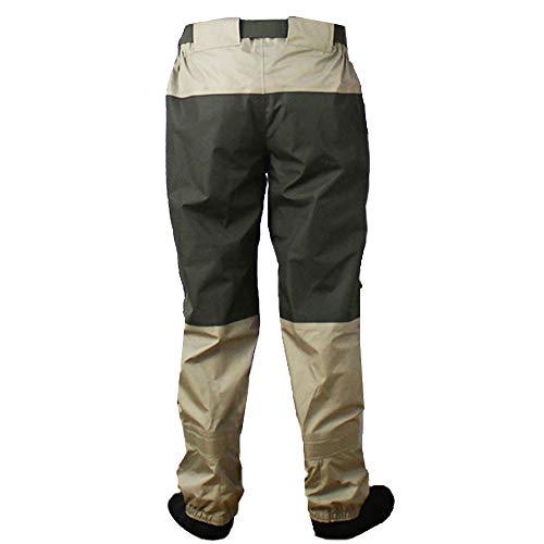 Kylebooker Breathable Stockingfoot Waist High Pant Waders KB003 - size: Large