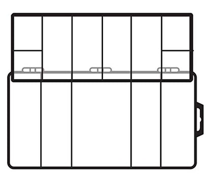 Flambeau Outdoors 2813 Tuff Tainer, Fishing Tackle Tray Box, Integrated Cantilever Zerust Tray, 13 Compartments - size: 2813 Tuff Tainer
