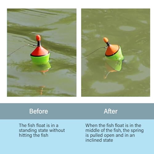 High Sensitivity Fishing Float Portable Automatic Fishing Float Fast Bobbers Fishing Float Device Easy to Use