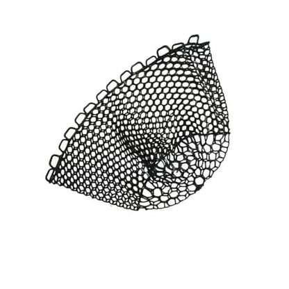 Fishing Landing Net Light Weight Folding Silicone Fishing Net Replacement Meshes Outdoor Tool Accessories - color: 3525