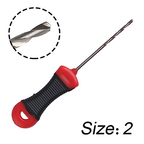 Bait Needle, Stainless Steel Fish Stringer 4 in 1 Carp Fishing Baits Needle Tools Drilling Needle for Making Drilling Rig