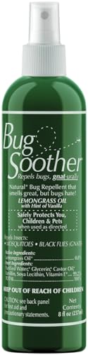Bug Soother Natural Insect Repellent Spray, DEET-Free Family Pack (4 Count) | Plant Based | Repels Mosquitos, Gnats & No See'ums | Family Safe | Made in the USA - color: Small Family Pack