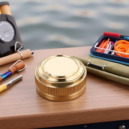 Aluminum Spool Tension Knob Cap Brake Control for modification Parts Fishing Reel Accessories for Baitcast Reel(Golden) - color: Golden