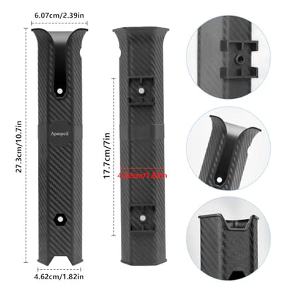 Fishing Rod Holders, 4 Pack Fishing Rod Racks Fishing Pole Holders Side-Mount with Screws for Boat