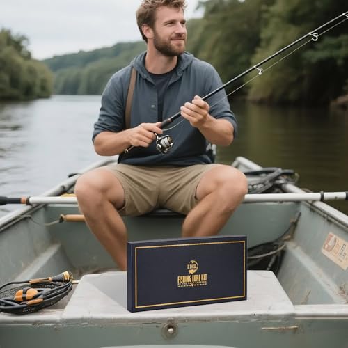 5PCS Glide Bait Fishing Lures Kit, 2026 Surprise Gift for Men & Teen Boys | Fishing Gear for Dad,Bass Fishing Lures Gift Set with Premium Gift Box, Hard & Soft Baits for Bass Trout Pike Salmon - style: 5d