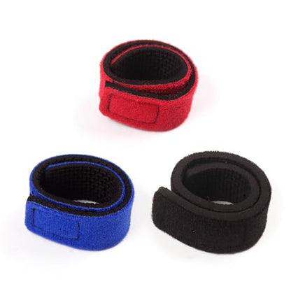 HUIOP 12pcs Fishing Rod Straps Fishing Pole Wrap Band Elastic Fishing Rod Holder Belts - color: Multicolor, size: 12pcs