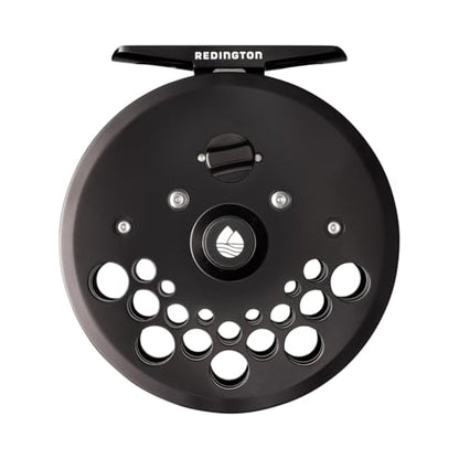 Redington Classic Trout Fly Reel – Lightweight Click-and-Pawl Trout Reel, Large Arbor, CNC Machined Aluminum - color: Black, size: 2/3/4