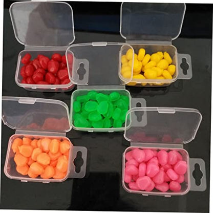 VANZACK 50pcs Carp Fishing Corn Lures Floating Hard Artificial Bait Fake Corn Carp Bait Orange