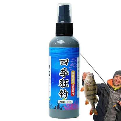 Fish Attractant Spray - Scented Fishing Lure Enhancer, Bass & Trout Bait Booster | High Concentrated Scent Fish Attractants Fishing Lures Baits, Effective Bait Fishing Agent for Trout Tilapia Shrimp