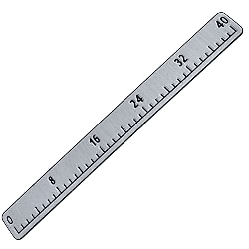 Foam Fish Ruler with Adhesive Backing, EVA Fish Ruler for Boat Accessories Marine Fishing Measuring Tool, Fish Measuring Tape for Kayak, Fishing Boat, Cooler Ruler (40" Fish Ruler) - color: A-Light Grey