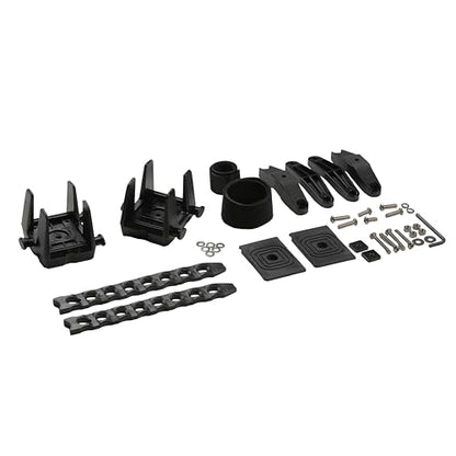Multi Purpose Holder for Car Roof Rack Cross Bars for Carrying skis, ski Poles, Kayak Paddles, Spades, Shovels | Universal Mount- Qty -2