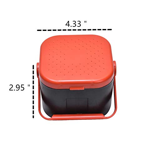2PCS Worm Bait Holder, Bait Storage Box, Fishing-Accessories Boxes Storage Containers