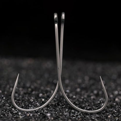 Drop Shot Hooks Wacky Rig Neko Bass Fishing Finesse Worm Size 2/0~#4 25Pack Bulk - size: Size 4 Pack of 25