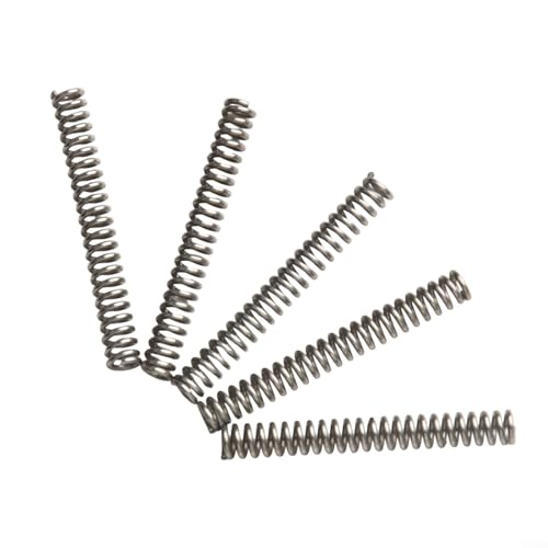 5pcs Fishing Reel Kick Lever Spring, Steel Tension Spring 2.8cm for Daiwa Series Reel, Anti-Reverse Internal Repair Parts Replacement Kit