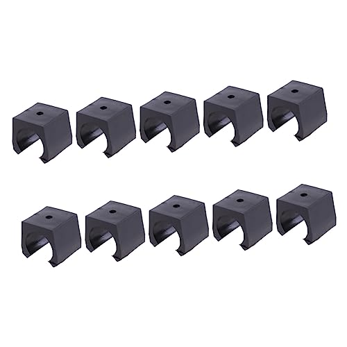 UPKOCH 30pcs Fishing Rod Storage -mounted Organizer Plastic Rod Holders for Home Office Snooker Club Horizontal Clamp Display - size: Size 6