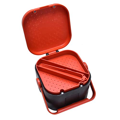 2PCS Worm Bait Holder, Bait Storage Box, Fishing-Accessories Boxes Storage Containers