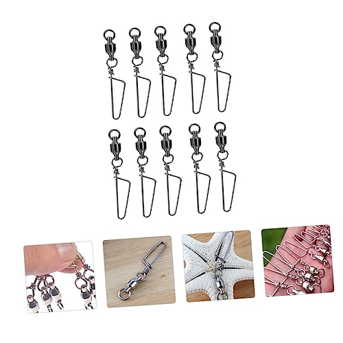 balacoo Pin Swivel Fishing Tackle Hooks Equipment para Cool Fishing Lures Pole Fishing Accessories Wire Plant