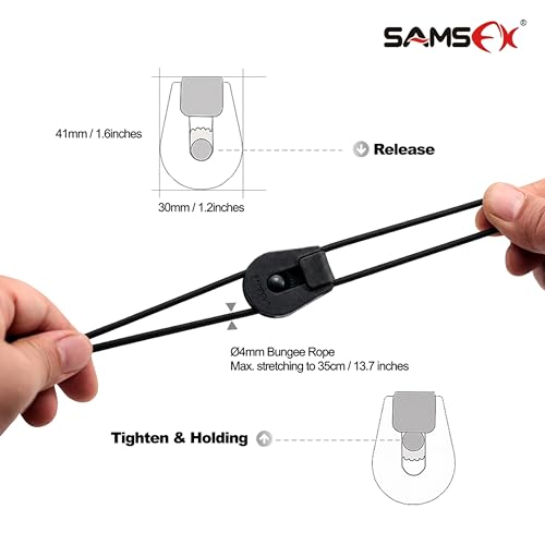 SAMSFX Fishing Rods Belt Stretchy Wrap Pole Straps Elastic Cable Ties for Casting, Spinning & Fly Rods - color: 8pcs, Black