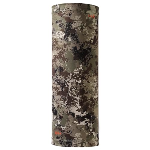 BASSDASH UPF 50+ UV Sun Protection Neck Gaiter Fishing Mask Hunting Kayaking Hiking Cycling Ski Sports - color: Grunge Camo