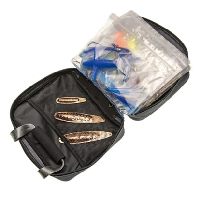 Tackle Binder Bag with Handle Fishing Lures Storage Bags Artificial Crankbait Portable Spoon Baits Lure Organizers