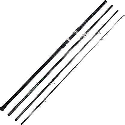 BERRYPRO Surf Spinning Rod IM8 Carbon Surf Fishing Rod (9'/10'/10'6''/11'/12') - style: 15' -Spinning-4pc
