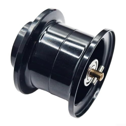 Modified Spool for Daiwa Alphas SV TW 21 22 Baitcasting Reel, 7075 Aluminum Alloy Lightweight Part 7.7g, Jigging Finesse Bass Trout Fishing Replacement Accessory - color: black purple