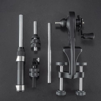 Fishing Line Winders Spoolers Machine Adjustable Rotating Reels Spool Spooling Station Systems Fishing Accessories - color: Upgraded feet
