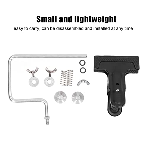 Fishing Line Winder with Clamp, Aluminum Alloy Fishing Line Winder, Adjustable Stable Protable Spooler Machine, Convenient Hand Crank Fishing Line Spooler for Fisherman