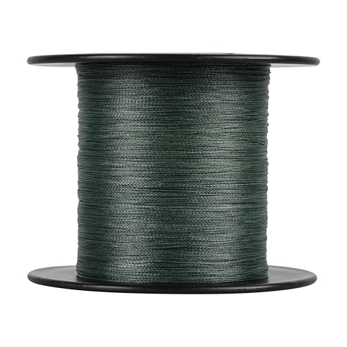 SpiderWire Stealth Braid Fishing Line - color: Moss Green, size: 1500yd, style: 6lb Break Strength