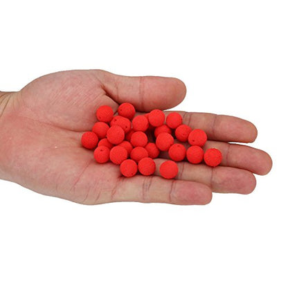 30Pcs Lot Carp Fishing 10/12mm Foam Pop Up Soft Pellets Baits Floating Lure High Buoyancy Prevent Sinking Suitable Big Fish - color: Red strawberry flavor 10MM