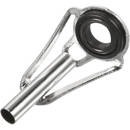 50 Pieces Fishing Rod Tip Repair Kit Rod Tips Kit Replacement for Freshwater Saltwater Rods Stainless Steel Ceramic Ring Guide Replacement Kit
