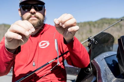 Strike King Spotlight Split Minnow Fishing Lure, Soft Plastic Jerkbait, 8-Pack - color: The Real Gill, size: 4"