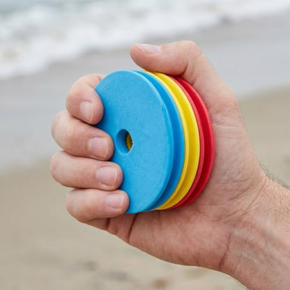 10pcs 3.95 Inch Large Fishing Spool Line Holder Spool for Fishing Rig Sturdy Foam Material Easy to Use Storage for Random