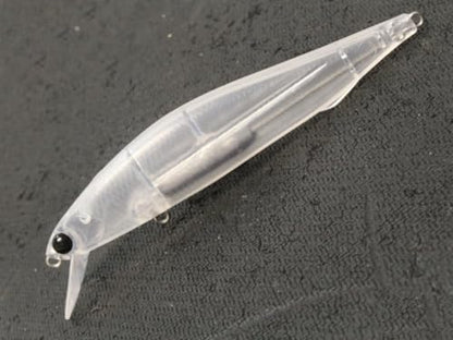 10 Blank Unpainted Minnow Crankbait Topwater Lipless Jerkbait Fishing Lures V5 - color: UPM234P10