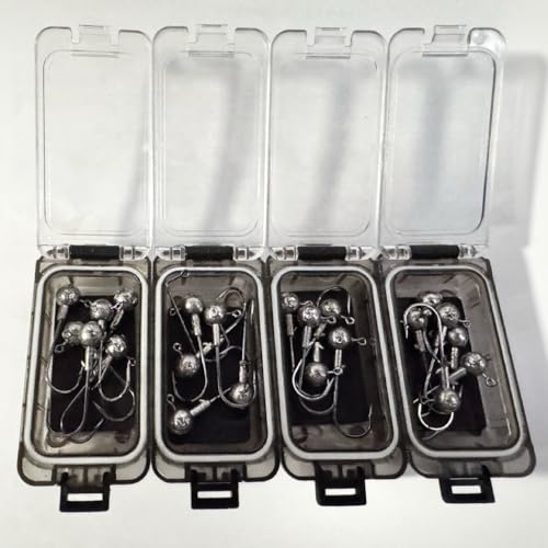 Magnetic Fishing Tackle Box Organizer with,4 PC small tackle box Waterproof and Glow in the Dark Tackle Trays, Removable Compartments for Storing Fishing Lures and Accessories,mini tackle box